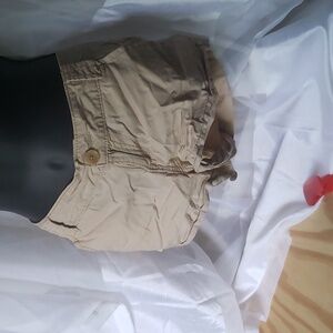 Beige Shorts